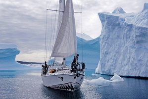 Путешествие на яхте во льдах