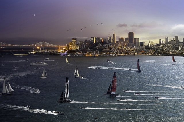 Первые регаты America's Cup 