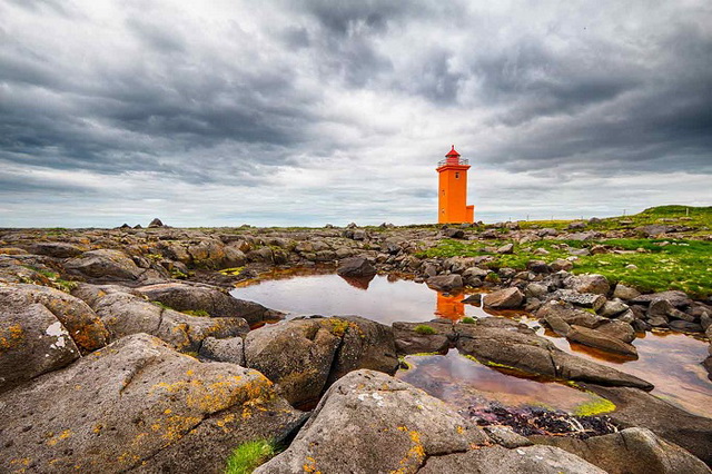 Самые красивые маяки мира - Стабнесвити в Исландии