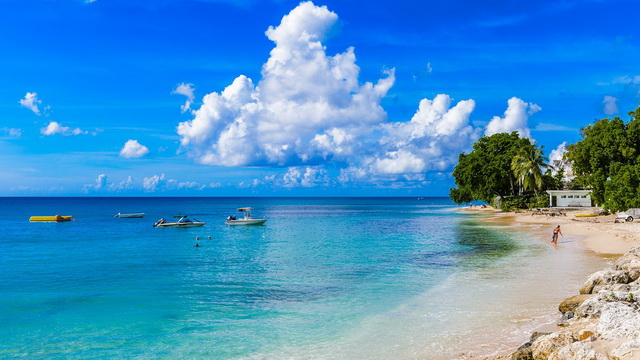 Остров Барбадос в Карибском бассейне