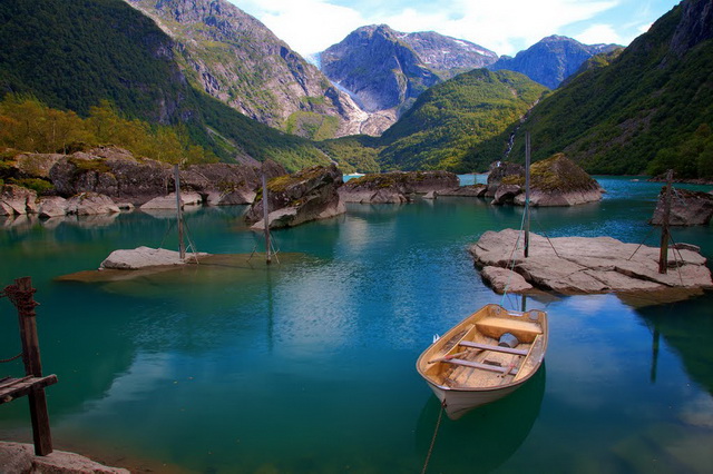Озеро Бондхусватнет, Норвегия