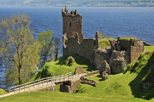 История шотландского замка Аркарт