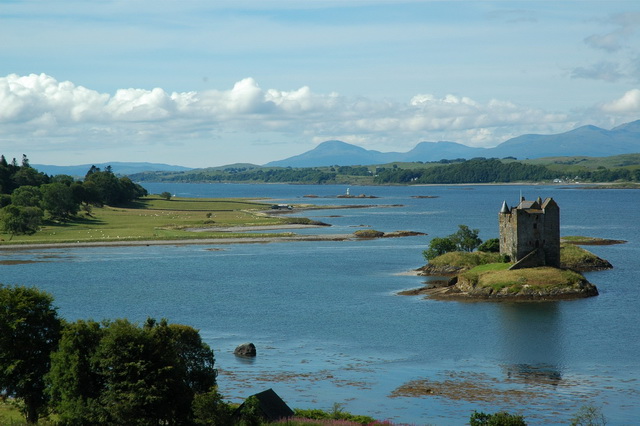 История замка Сталкер в Шотландии