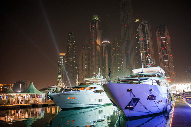 Международное яхт-шоу в Дубае