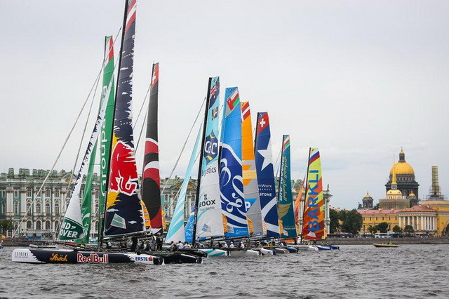 Маршрут гонки Extreme Sailing Series 