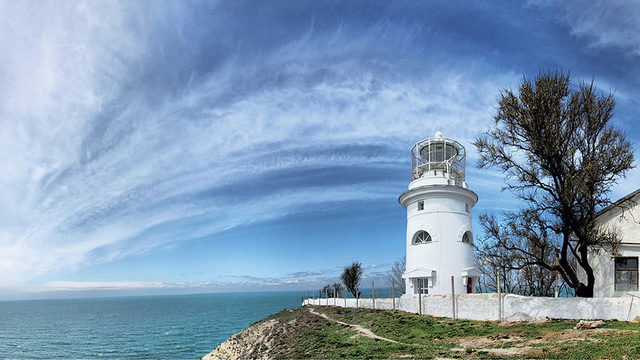 Крымские маяки - Ильинский маяк в Феодосии