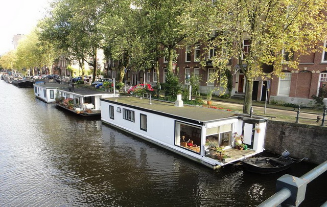 Плавучие дома Амстердама