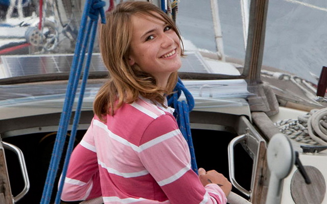 Лора Деккер - скандально известная юная яхтсменка