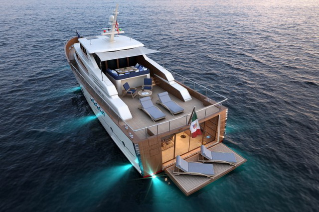 Яхта люкс-класса Kitalpha 22 будет выпущена в двух версиях
