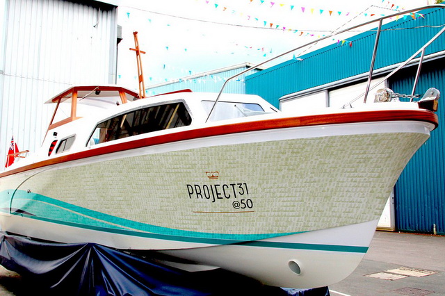 Яхта Princess Project 31@50
