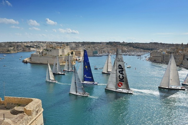 Маршрут The Rolex Middle Sea Race