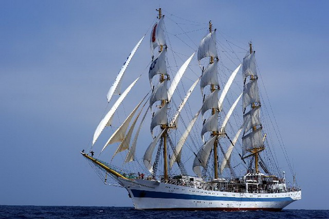 Участие парусника Мир в регате Tall Ship Races 
