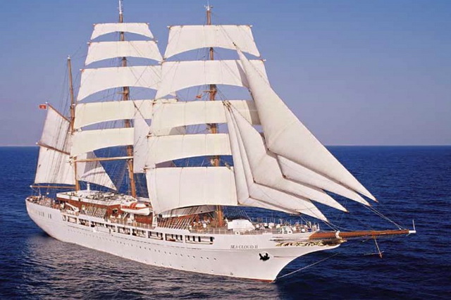 Конструкция и дизайн парусника Sea Cloud II