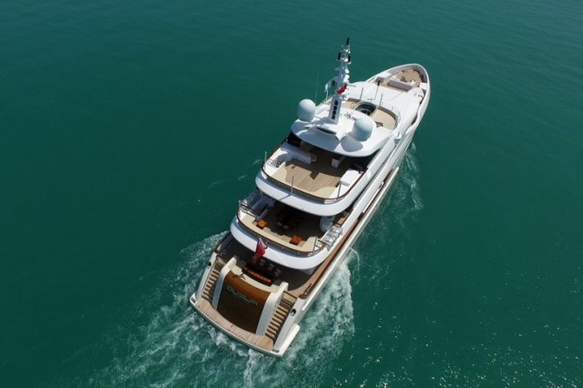 Суперяхта Dusur будет представлена на Monaco Yacht Show 2015 