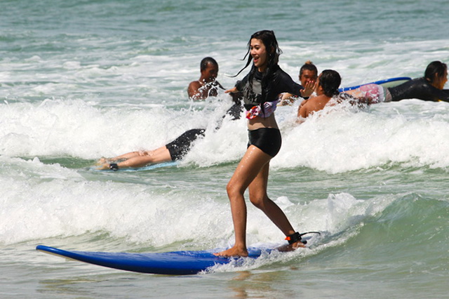 Популярные места для серфинга в Таиланде