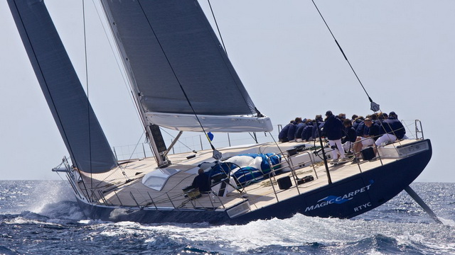 Вторая модель Wallycento - Magic Carpet3 взята за основу новой яхты этой серии - Galateia