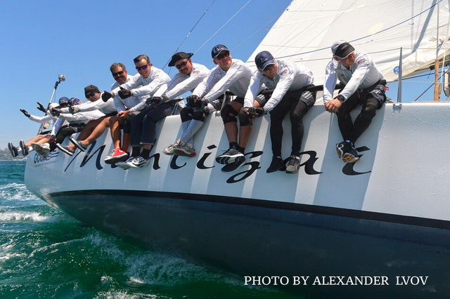 Российская команда в гонке Rolex Sydney Hobart 2016