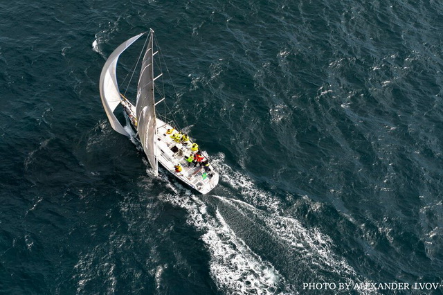 Российская команда в гонке Rolex Sydney Hobart 2016